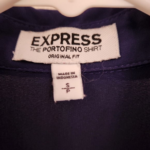 Express Sleeveless Portofino Shirt Size S - Picture 3 of 3
